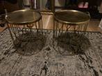 2 bijzettafels, Ophalen, Minder dan 45 cm, Minder dan 55 cm, Rond