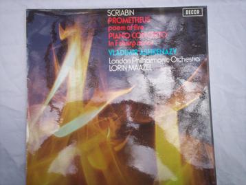 V Ashkenazy L Maazel London Phil. Scriabin beschikbaar voor biedingen