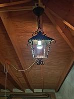 Smeedijzeren hanglamp, Huis en Inrichting, Lampen | Hanglampen, Ophalen, Gebruikt, Metaal, Minder dan 50 cm