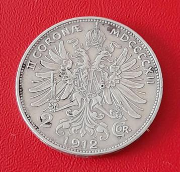 Oostenrijk 2 kronen 1912 beschikbaar voor biedingen