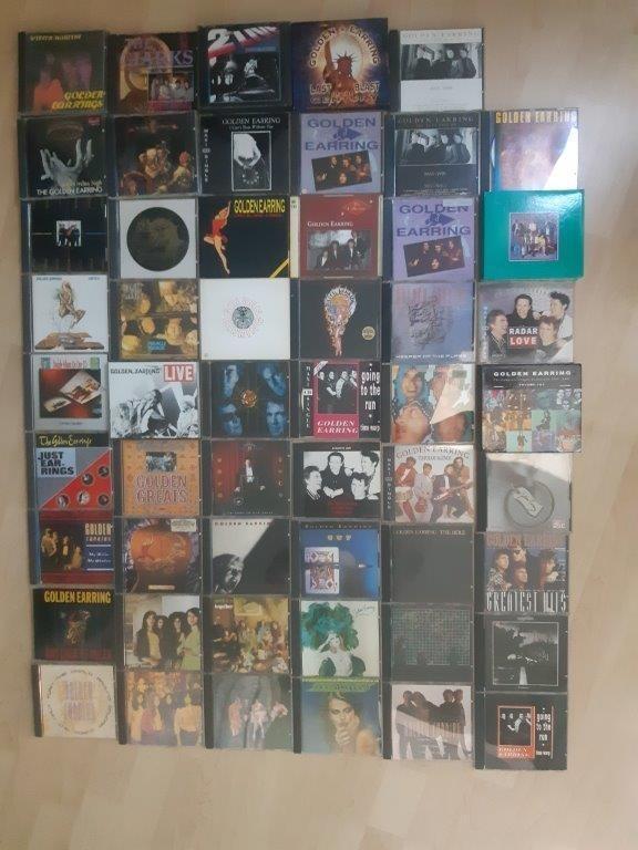 Verzameling van de Golden Earring Pop Rock, Cd's en Dvd's, Vinyl | Pop, Zo goed als nieuw, 1980 tot 2000, Overige formaten, Ophalen of Verzenden