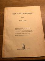 Eerste piano lesboek door Folk Dean, Ophalen of Verzenden, Gebruikt, Les of Cursus, Piano