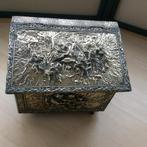 Antieke Koperen Turfkist, ca. 1925, Antiek en Kunst, Ophalen, Koper