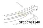 Opel Insignia B spoiler achterklep (bij RPO TTV) (Hatchback), Achterklep, Opel, Nieuw, Ophalen of Verzenden