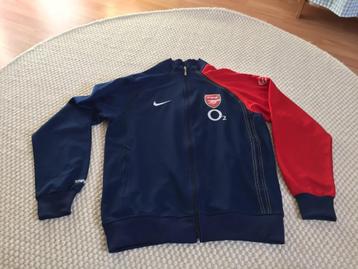 Vintage Arsenal O2 Nike 90 jaren 90 sport voetbaljas S-M beschikbaar voor biedingen