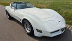 Chevrolet Corvette C3 5.7L V8 1981 Targa, Automaat, Achterwielaandrijving, Zwart, Wit