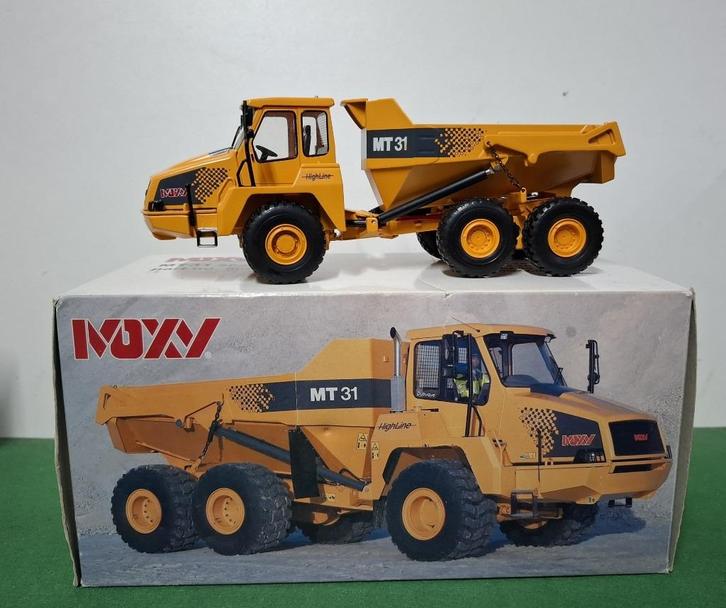 Moxy MT31 knik-dumper NZG 1/50, Hobby en Vrije tijd, Modelauto's | 1:50, Zo goed als nieuw, Overige typen, NZG, Ophalen of Verzenden