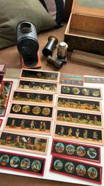Toverlantaren met grote collectie plaatjes, Ophalen of Verzenden