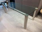 Zumsteg Eetkamertafel Glas Tafel 220x90xH73, Huis en Inrichting, Tafels | Eettafels, Nieuw, Glas, Vijf personen of meer, Rechthoekig