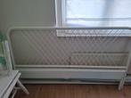 Ikea Nesttun Bedframe 160x200, Huis en Inrichting, Slaapkamer | Bedden, Ophalen, Gebruikt, Wit, Tweepersoons