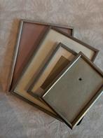 Oude verzilverde fotolijstjes, Audio, Tv en Foto, Fotografie | Fotolijsten, *, Gebruikt, Verzenden, *