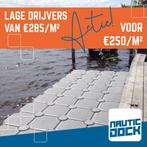 Werkvlot 4 x 2 x 0,4 m compleet | Dock | Vlot | Ponton, Nieuw, Schoonmaak, Ophalen of Verzenden
