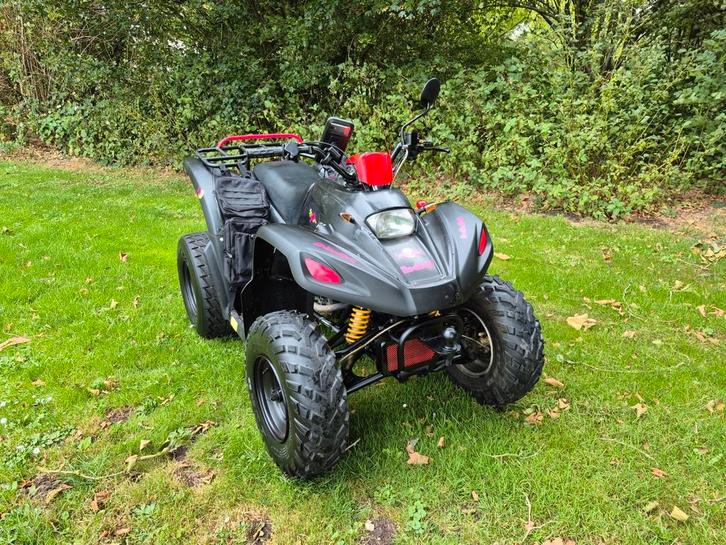 Quad met kenteken 163cc, Fietsen en Brommers, Minibikes, Midibikes en Pitbikes, Gebruikt, Overige typen, Ophalen