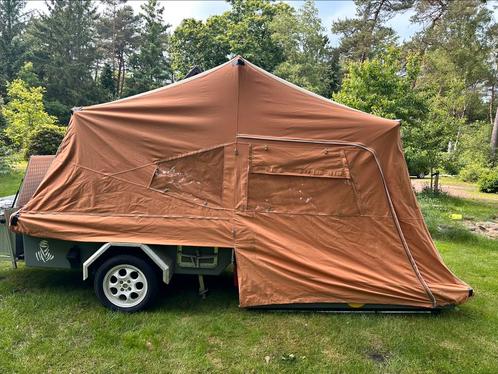 Aart Kok Zambezi basistent en Karsten voortent., Caravans en Kamperen, Tenten, Nieuw, Ophalen
