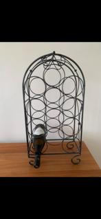 Nieuw metalen wijnrek - 12 flessen, Nieuw, Ophalen of Verzenden, Metaal, 5 tot 15 flessen