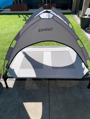 Zoofari veldbed/tent voor de hond beschikbaar voor biedingen