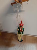 Pinokkio marionette pop met kaartje, Verzamelen, Disney, Ophalen of Verzenden