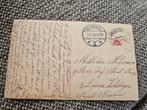 1e WO veldpost noord brabant 1916, Ophalen of Verzenden, Voor 1920, Overige thema's