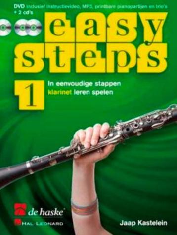 lesboek Klarinet-Easy Steps Vol.1 Klarinet +DVD + 2 cd's beschikbaar voor biedingen