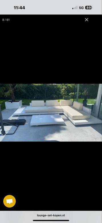 Ibiza Aluminium Loungeset - Modern Design beschikbaar voor biedingen