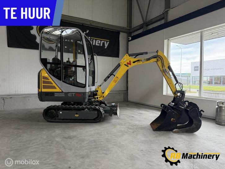Wackerneuson ET16 te huur, Diensten en Vakmensen, Verhuur | Gereedschap en Machines