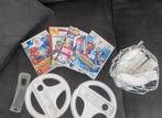 Nintendo Wii compleet + 4 controllers + 4 games, Spelcomputers en Games, Spelcomputers | Nintendo Wii, Ophalen, Zo goed als nieuw