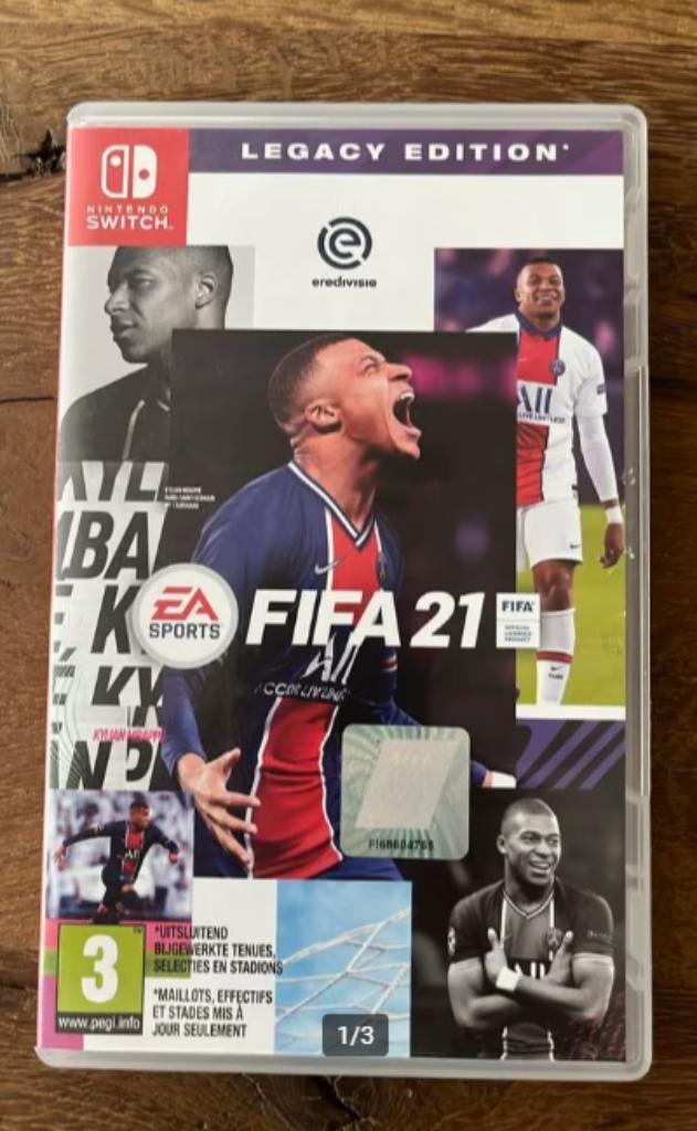FIFA 21 Legacy Edition, Spelcomputers en Games, Games | Nintendo Switch, Zo goed als nieuw, Sport, 3 spelers of meer, Vanaf 3 jaar