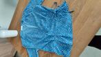 wikkelblouse la petite etoile/ blauw/ maat M, Kleding | Dames, Ophalen of Verzenden, Zo goed als nieuw, Maat 38/40 (M), Blauw