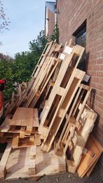 Pallet Hout!! Gratis, 6 m³ of meer, Ophalen, Eikenhout, Blokken