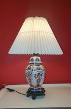 Imari keramische  tafellamp met bloemmotief, Ophalen, Gebruikt, Vintage, 150 tot 200 cm