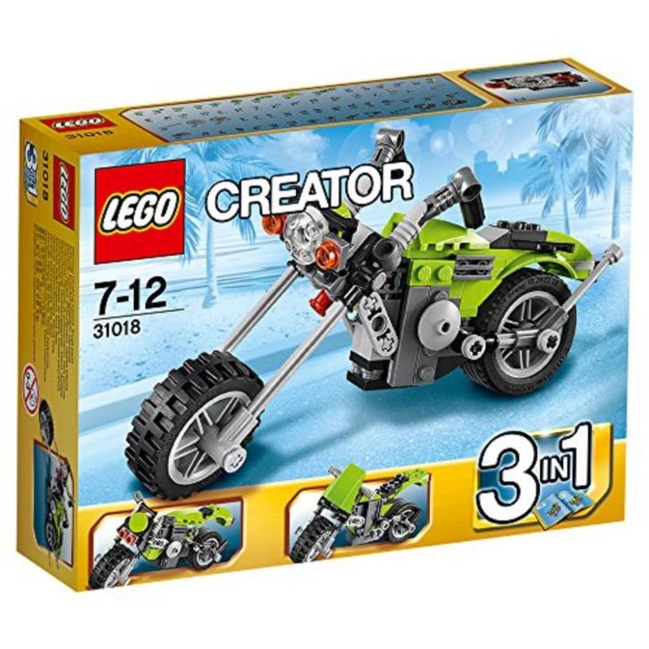 Lego creator set 31018 - Highway cruiser /Chopper race motor, Kinderen en Baby's, Speelgoed | Duplo en Lego, Gebruikt, Lego, Complete set