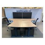 Welltrade complete werkplek, In hoogte verstelbaar, Gebruikt, Ophalen of Verzenden, Bureau