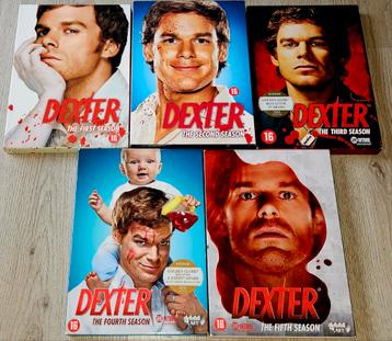 Dexter - Seizoen 1 t/m 5 - 21 DVDs beschikbaar voor biedingen