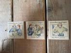 3 x vintage tegeltje Moeders voor Moeders., Antiek en Kunst, Ophalen