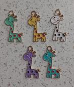 Giraf metalen bedels, Ophalen of Verzenden, Nieuw, Bedel