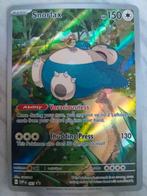 Snorlax 151 uit ETB, Ophalen of Verzenden, Zo goed als nieuw, Losse kaart, Foil