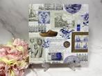 Ambiente knutsel servetten - Holland delfts blauw - nr 370, Hobby en Vrije tijd, Knutselen, Ophalen of Verzenden, Nieuw, Materiaal