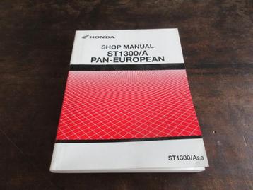 Honda ST1300 ST1300A 2002 2003 Pan-European shop manual beschikbaar voor biedingen