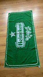 Badlaken Heineken, Groen, Ophalen of Verzenden, Handdoek, Zo goed als nieuw