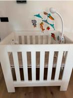 Gebruikte baby box + muziek mobiel, Ophalen of Verzenden, Gebruikt, Rechthoekig, In hoogte verstelbaar