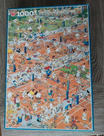 Jan van haasteren puzzel tennis en uitverkoop  beschikbaar voor biedingen