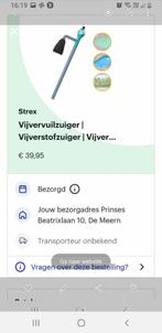 Vijfer stofzuiger .pomp, Dieren en Toebehoren, Vissen | Aquaria en Toebehoren, Ophalen, Gebruikt, Overige typen