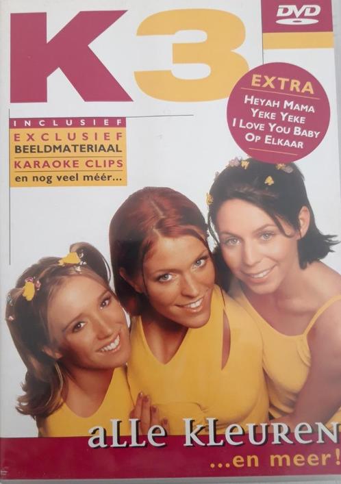 K3 Alle kleuren KRASVRIJE DVD, Cd's en Dvd's, Dvd's | Kinderen en Jeugd, Zo goed als nieuw, Tv fictie, Avontuur, Ophalen of Verzenden
