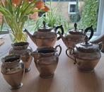 Verzilverd  theeservies, Antiek en Kunst, Antiek | Goud en Zilver, Ophalen, Zilver