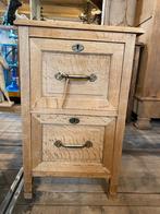 Stoere landelijke Franse archiefkast ladekast, Ophalen