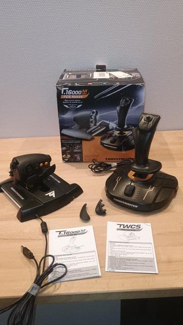 ThrustMaster T.16000M FCS Hotas incl. accessoires  beschikbaar voor biedingen