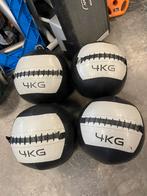 Wall ball ballen 4 kg ( meerdere te koop ), Gebruikt, Ophalen of Verzenden, Fitnessbal