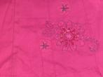 roze rokje met bloemen en lovertjes *nieuw* mt 110/116, Ophalen of Verzenden, Nieuw, Meisje, Jurk of Rok