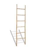 Decoratie ladder bamboe, Zo goed als nieuw, Ophalen