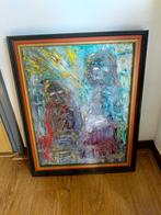 Prachtig schilderij breed 44x 55 hoog, Ophalen of Verzenden